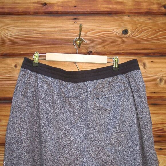 Lululemon Channel Cross Short *7" Pinweave Alpine White Black - Picture 5 of 8